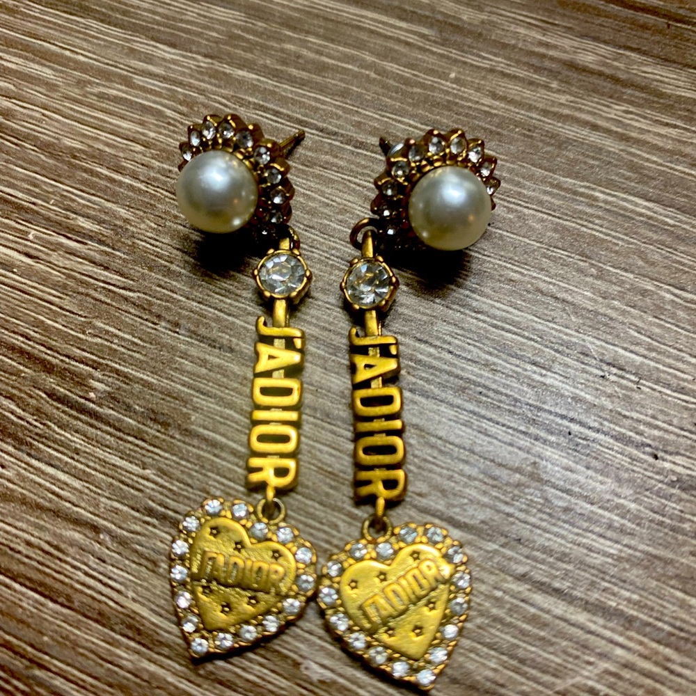 Dior J’adore earrings